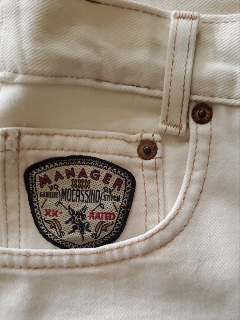 Vintage Manager Barrel Jeans